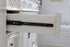 Elegant Lighting Oakland 48 Inch Single Bathroom Vanity in Antique White with Ivory White Engineered Marble Model: VF38848AW-VW