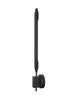 Elegant Lighting Odin 1 Light Wall Sconce W4.7 Inch E3.5 Inch H28.0 Inch in Black Model: OD401W28BK