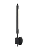 Elegant Lighting Odin 1 Light Wall Sconce W4.7 Inch E3.5 Inch H28.0 Inch in Black Model: OD401W28BK