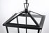 Elegant Lighting Oxford 7 inch Outdoor Pendant in Black Model: OD334H22BK