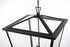 Elegant Lighting Oxford 7 inch Outdoor Pendant in Black Model: OD334H27BK