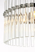 Elegant Lighting Paulina 3 Light Pendant D16 Inch x H16 Inch L3 Polished nickel Model: LD925D16PN