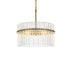 Elegant Lighting Paulina 4 Light Pendant D20 Inch x H20 Inch L4 in Satin Gold Model: LD925D20SG