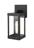 Elegant Lighting Peter 1 Light Wall Sconce W4.3 Inch E5.5 Inch H10.6 Inch in Black Model: OD413W11BK