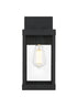 Elegant Lighting Peter 1 Light Wall Sconce W5.9 Inch E8.5 Inch H14.1 Inch in Black Model: OD413W14BK