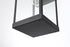Elegant Lighting Peter 1 Light Wall Sconce W7.4 Inch E9.4 Inch H17.9 Inch in Black Model: OD413W18BK