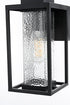 Elegant Lighting Philip 7 inch Outdoor Pendant in Black Model: OD307W12BK
