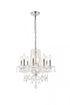 Elegant Lighting Princeton 8 light in Chrome Chandelier Clear Royal Cut Crystal Model: V7838D20C/RC