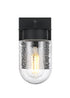 Elegant Lighting Rafael 1 Light Wall Sconce W4.7 Inch E6.2 Inch H8.1 Inch in Black Model: OD414W8BK