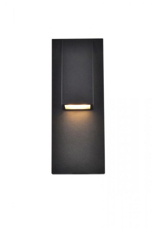 Elegant Lighting Raine Integrated LED wall sconce in black Model: LDOD4006BK