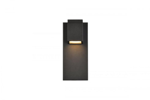 Elegant Lighting Raine Integrated LED wall sconce in black Model: LDOD4007BK