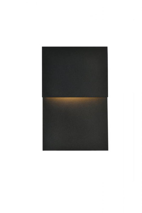 Elegant Lighting Raine Integrated LED wall sconce in black Model: LDOD4029BK