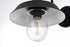 Elegant Lighting Rayan 1 Light Wall Sconce W10.2 Inch E14.8 Inch H12.7 Inch in Black Model: OD415W15BK