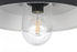 Elegant Lighting Rayan 1 Light Wall Sconce W14.0 Inch E20.9 Inch H15.2 Inch in Black Model: OD415W21BK