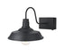 Elegant Lighting Rayan 1 Light Wall Sconce with Outlet W14.0 Inch E22.9 Inch H15.2 Inch in Black Model: OD415W23BK