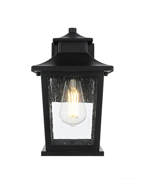 Elegant Lighting Redner 7 inch Outdoor Pendant in Black Model: OD351W12BK