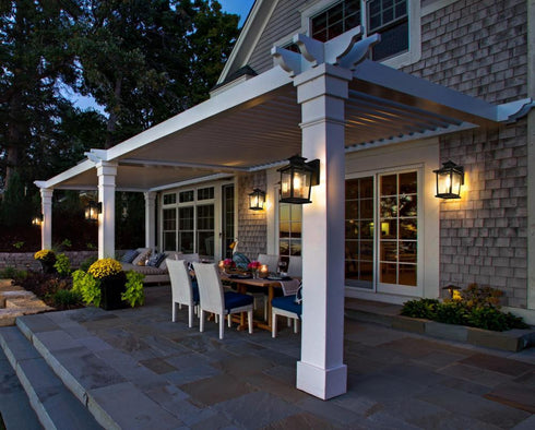 Elegant Lighting Redner 7 inch Outdoor Pendant in Black Model: OD351W12BK