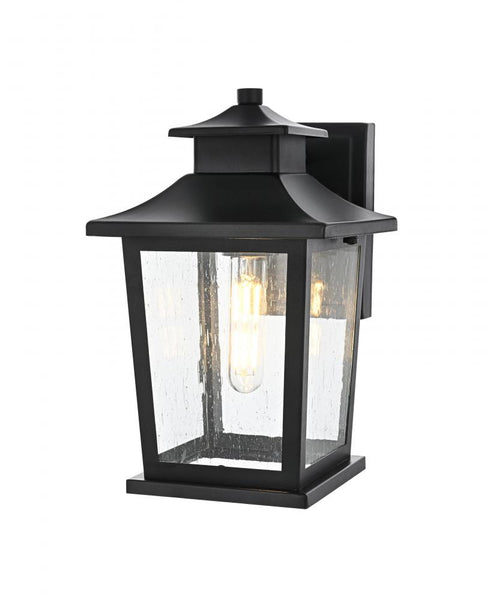 Elegant Lighting Redner 7 inch Outdoor Pendant in Black Model: OD351W12BK