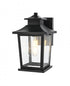 Elegant Lighting Redner 7 inch Outdoor Pendant in Black Model: OD351W12BK