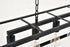 Elegant Lighting Resolute 5 light black Pendant Model: LD4063D38BK