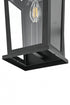 Elegant Lighting Richmond 7 inch Outdoor Pendant in Black Model: OD331W12BK