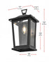 Elegant Lighting Richmond 7 inch Outdoor Pendant in Black Model: OD331W12BK
