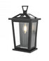 Elegant Lighting Richmond 7 inch Outdoor Pendant in Black Model: OD331W12BK