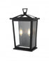Elegant Lighting Richmond 7 inch Outdoor Pendant in Black Model: OD331W14BK