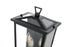 Elegant Lighting Richmond 7 inch Outdoor Pendant in Black Model: OD331W16BK