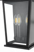 Elegant Lighting Richmond 7 inch Outdoor Pendant in Black Model: OD331W16BK