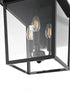 Elegant Lighting Riggs 10 inch Outdoor Wall Sconce in Black Model: OD502W17BK