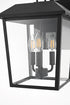 Elegant Lighting Riggs 10 inch Outdoor Wall Sconce in Black Model: OD502W17BK