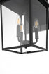Elegant Lighting Riggs 11 inch Outdoor Wall Sconce in Black Model: OD502W22BK