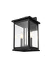 Elegant Lighting Ringgold 2 Light Wall sconce W8.5 Inch E9.5 Inch H16 Inch L2 in Black (1Box) Model: OD350W16BK