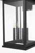 Elegant Lighting Ringgold 4 Light Wall sconce W11 Inch E12 Inch H22 Inch L4 in Black (1Box) Model: OD350W22BK