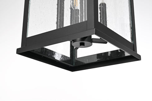 Elegant Lighting Ringgold 4 Light Wall sconce W11 Inch E12 Inch H22 Inch L4 in Black (1Box) Model: OD350W22BK