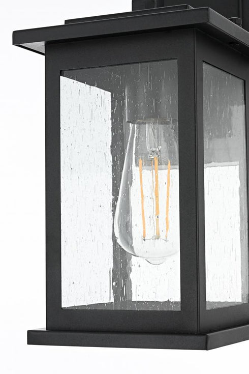 Elegant Lighting Ringgold 7 inch Outdoor Pendant in Black Model: OD350W12BK