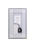 Elegant Lighting Riven 2 Strip Light LED Mirror W18 H30 3000 6000K Dim in White Finish Model: MRE81830