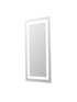 Elegant Lighting Riven 2 Strip Light LED Mirror W20 H40 3000 6000K Dim in White Finish Model: MRE82040