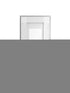 Elegant Lighting Riven 2 Strip Light LED Mirror W30 H72 3000 6000K Dim in White Finish Model: MRE83072