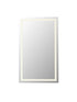 Elegant Lighting Riven 2 Strip Light LED Mirror W36 H60 3000 6000K Dim in White Finish Model: MRE83660