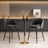 Elegant Lighting Ronan Pub Table Rectangle 24 Inch x 28 Inch x H39.5 Inch Black in Black and Gold Finish Model: AF11R2428BK