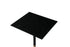 Elegant Lighting Ronan Pub Table Rectangle 27.6 Inch x 31.5 Inch x H39.5 Inch Black in Black and Gold Finish Model: AF11R2832BK