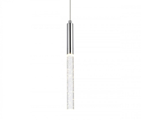 Elegant Lighting Ruelle 1 light in Chrome Pendant Model: 5203D5C