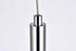 Elegant Lighting Ruelle 1 light in Chrome Pendant Model: 5203D5C