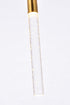 Elegant Lighting Ruelle 1 light in Gold Pendant Model: 5203D5G