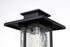 Elegant Lighting Salem 7 inch Outdoor Pendant in Black Model: OD304P15BK