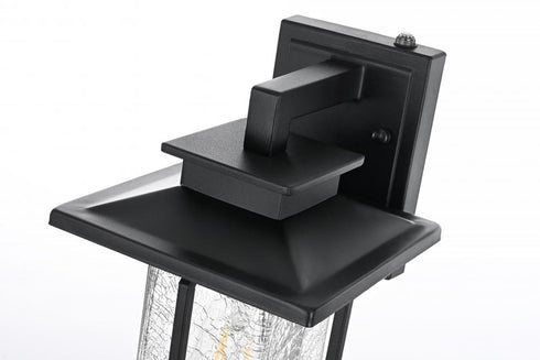 Elegant Lighting Salem 7 inch Outdoor Pendant in Black Model: OD304W12BK