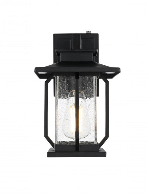 Elegant Lighting Salem 7 inch Outdoor Pendant in Black Model: OD304W12BK