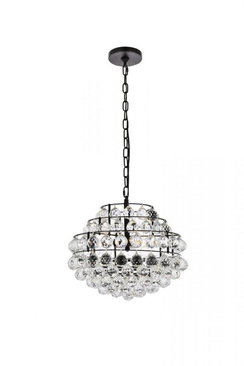 Elegant Lighting Savannah 3 Light Pendant Model: 1106D16C